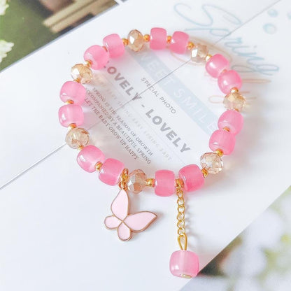 BL006-Glass Bead Bracelet