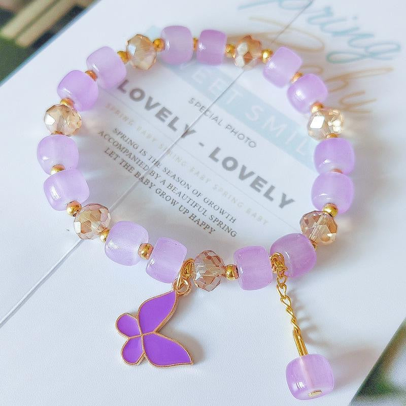 BL006-Glass Bead Bracelet