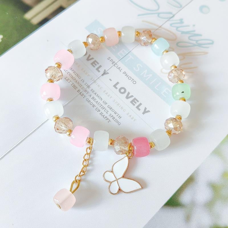 BL006-Glass Bead Bracelet