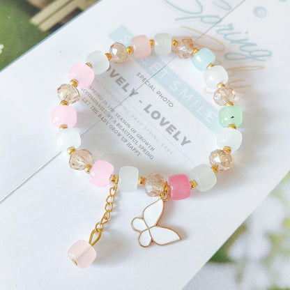 BL006-Glass Bead Bracelet