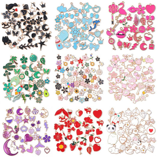 CM002-Fashion Mini Mix Pendant Charm
